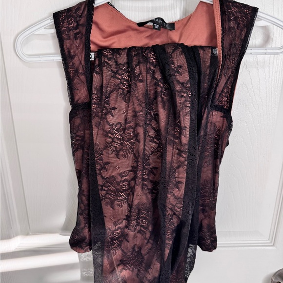 Dynamite Black Lace Dress - Picture 3 of 4